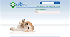 Desktop Screenshot of alarmcharms.com